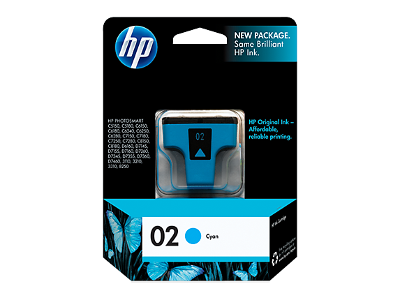 HP 02 AP Yellow Ink Cartridge - MOQ: 25 (C8773WA) 319EL